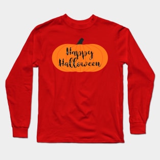 Happy Halloween Pumpkin Long Sleeve T-Shirt